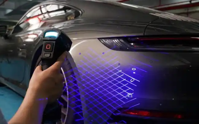 深圳3D扫描手持三维激光扫描仪在汽车车衣逆向设计中的技术实现