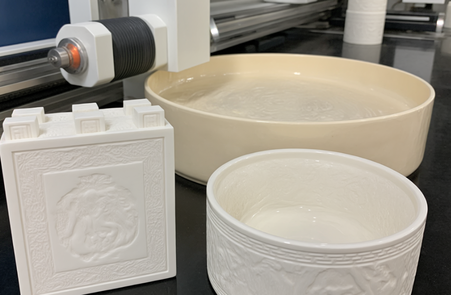 家用瓷器也能做瓷器图案3D打印定制吗？