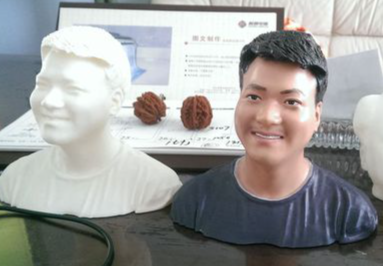 3D人像打印馆神奇复刻真人模样的方法