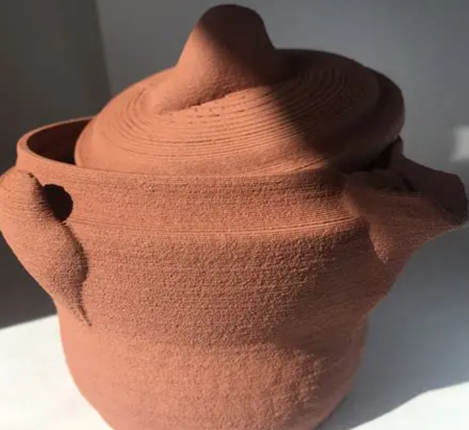3d打印泥陶解决手工陶艺造型精准度的难题