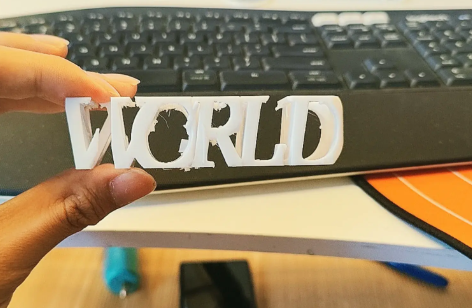 怎么制作3D打印字才能既省料又结实？填充率设置很关键